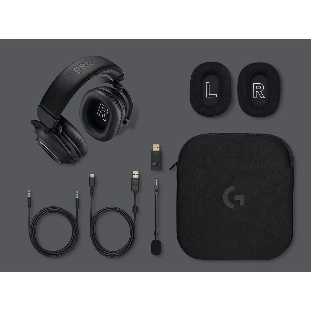 Logitech G PRO X 2 Lightspeed Wireless Black Gaming Headset - Image 5