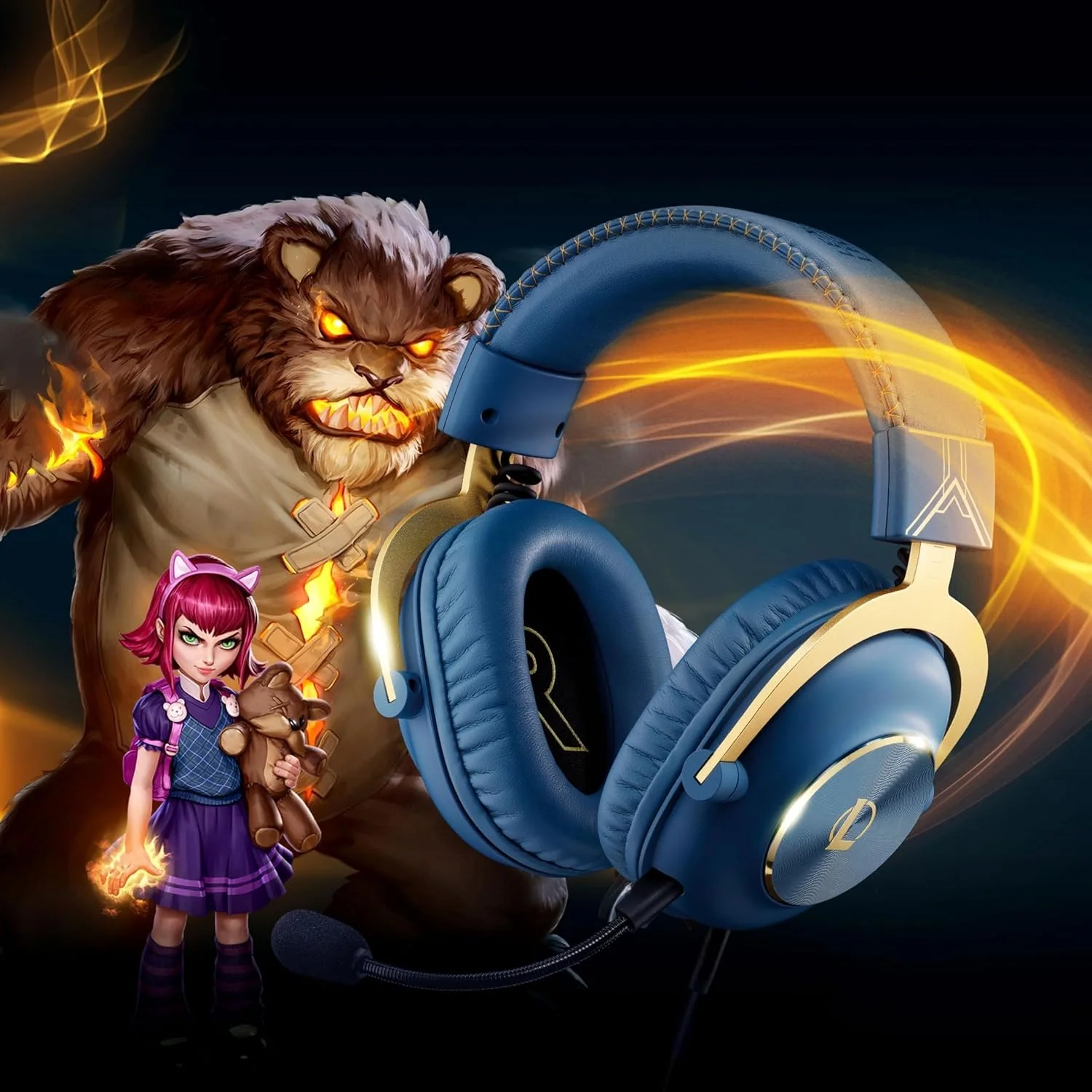 Logitech G PRO X Wired Gaming Headphone LOL Edition - Image 2