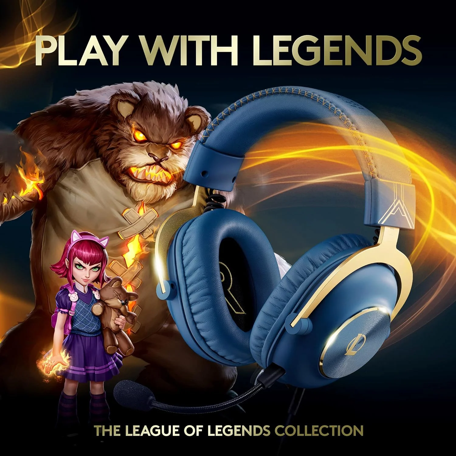 Logitech G PRO X Wired Gaming Headphone LOL Edition - Image 8