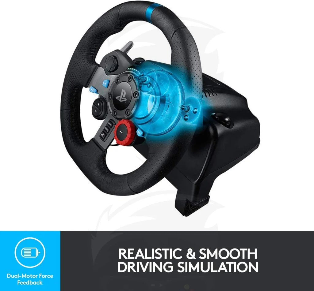 Logitech G29 Driving Force Gaming Racing Wheel with Responsive Pedals - Image 4