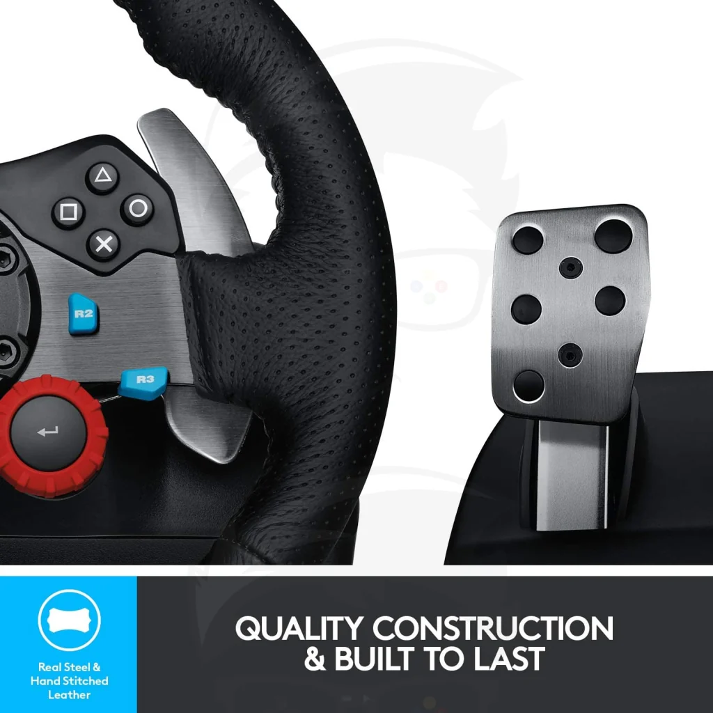 Logitech G29 Driving Force Gaming Racing Wheel with Responsive Pedals - Image 5