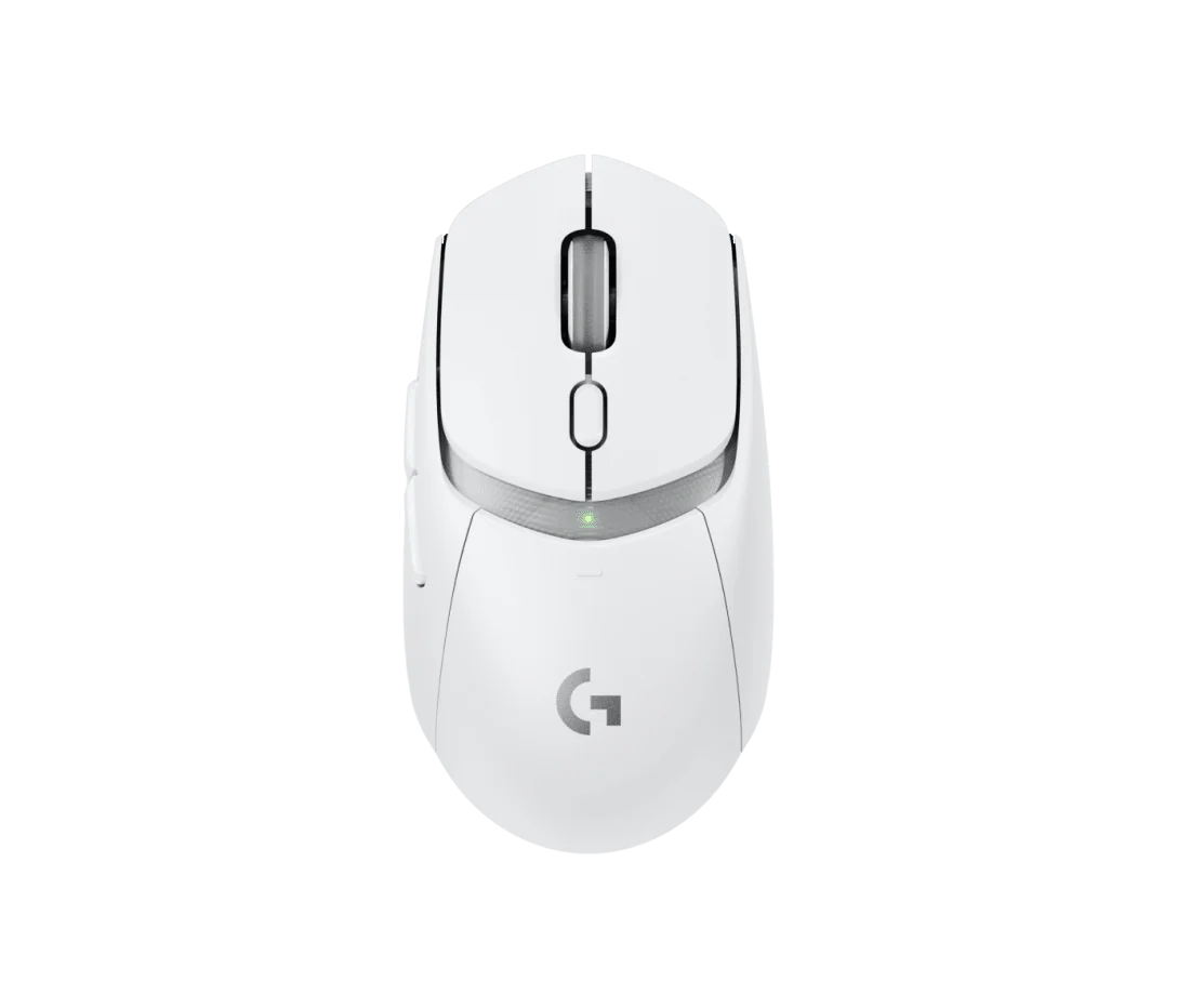 Logitech G309 Lightspeed Wireless Gaming Mouse Lightweight LIGHTFORCE Hybrid Switches Hero 25K Sensor Buttons PC & Mac - White