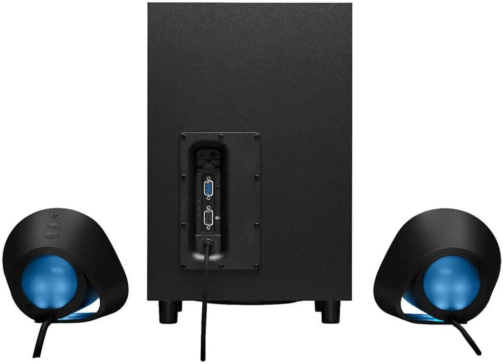 Logitech G560 PC Gaming Speaker System with 7.1 DTS:X Ultra Surround Sound, Game Based LIGHTSYNC RGB, Two Speakers and Subwoofer, Bluetooth, USB, Immersive - Black - Image 3