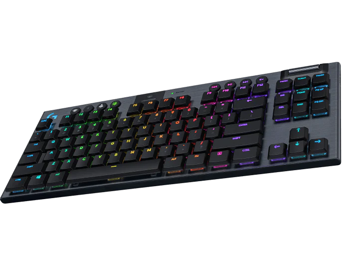Logitech G913 TKL Lightspeed Wireless Mechanical Low Profile Lightsync RGB Advanced Wireless & Bluetooth - Clicky - Image 3
