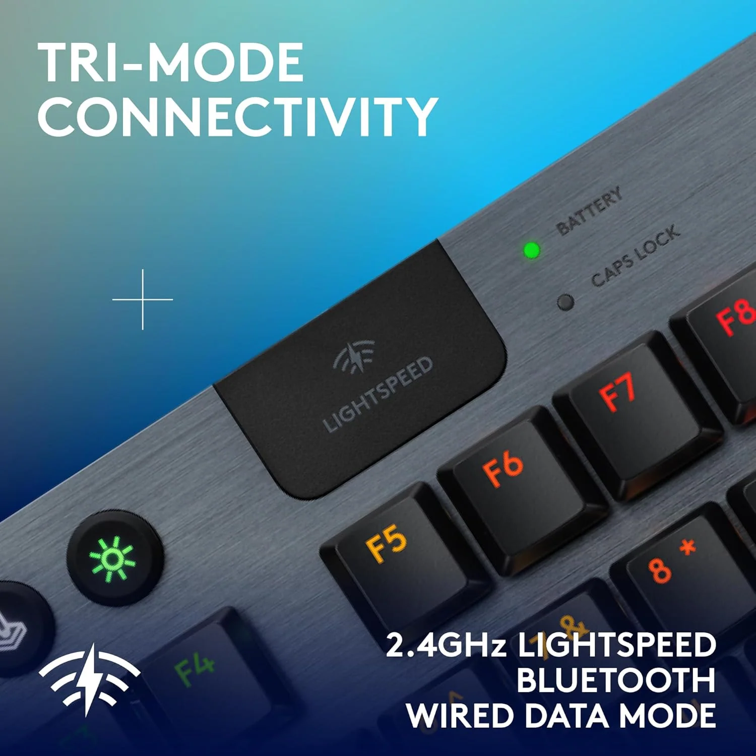 Logitech G915 X LIGHTSPEED TKL Wireless Gaming Keyboard – White/Black - Image 5