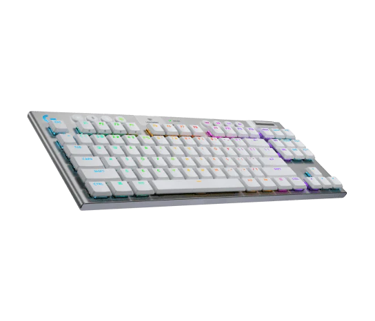 Logitech G915 X LIGHTSPEED TKL Wireless Gaming Keyboard – White/Black - Image 9