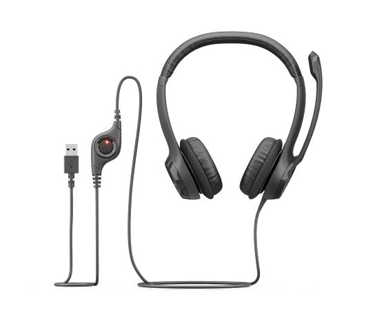 Logitech H390 USB Computer Headset with NC Mic - Image 3
