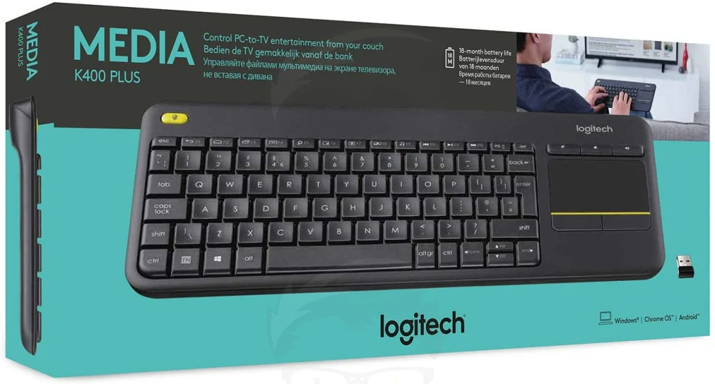 Logitech K400 Wireless Touch Keyboard Plus - Image 2