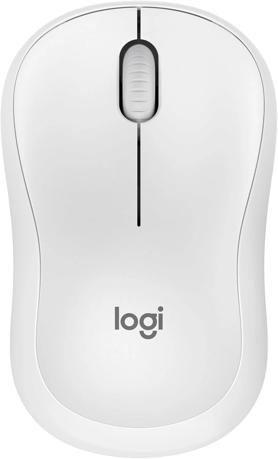 Logitech M240 Silent Bluetooth Mouse with Comfortable Shape - Off White