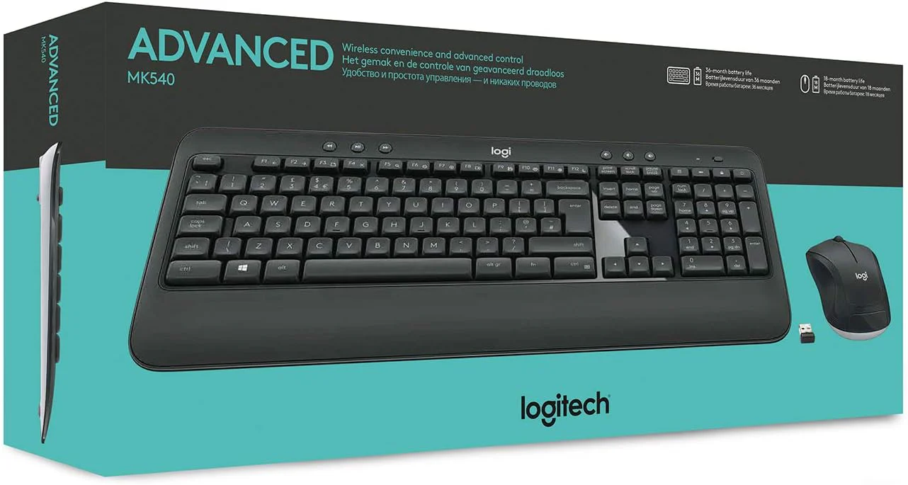 Logitech MK540 Advanced Wireless Keyboard and Mouse - Image 5