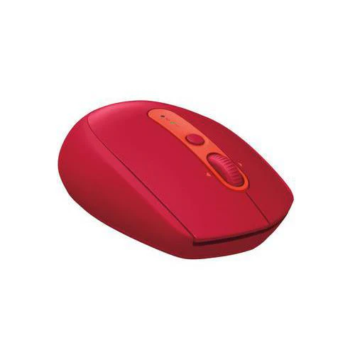 Logitech M590 Silent Mouse - Red - Image 4