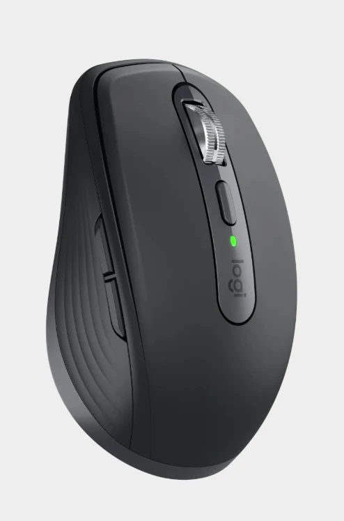 Logitech MX Anywhere 3S Compact Wireless Mouse Fast Scrolling 8K DPI Any-Surface Tracking USB C Bluetooth- Pale Grey - Image 2