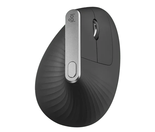 Logitech MX Vertical Ergonomic Wireless Mouse - Black