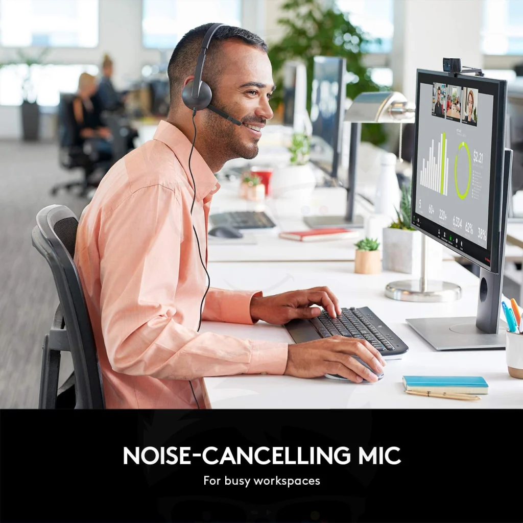 Logitech USB Stereo Headset H340 for Windows & Mac - Image 2