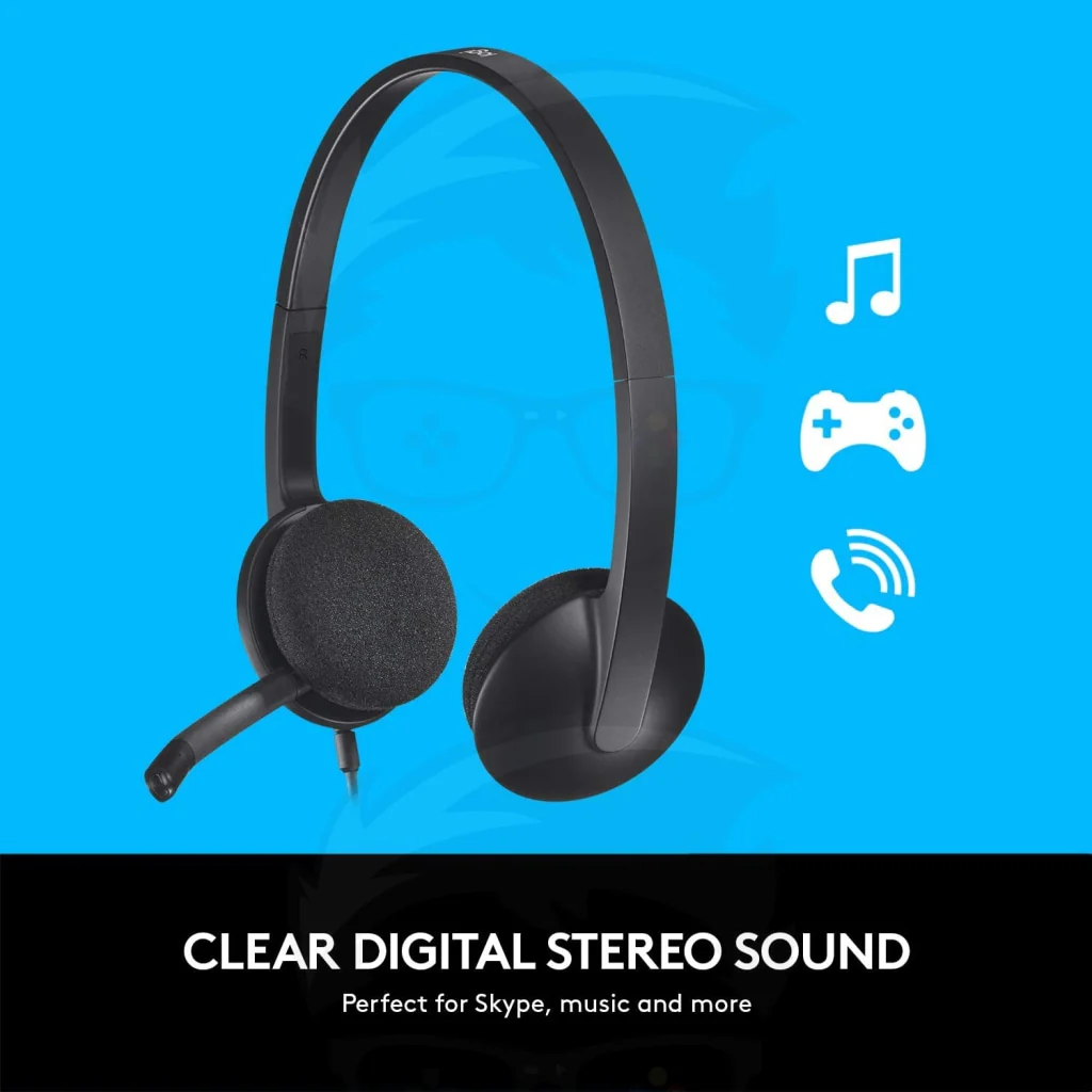 Logitech USB Stereo Headset H340 for Windows & Mac - Image 3