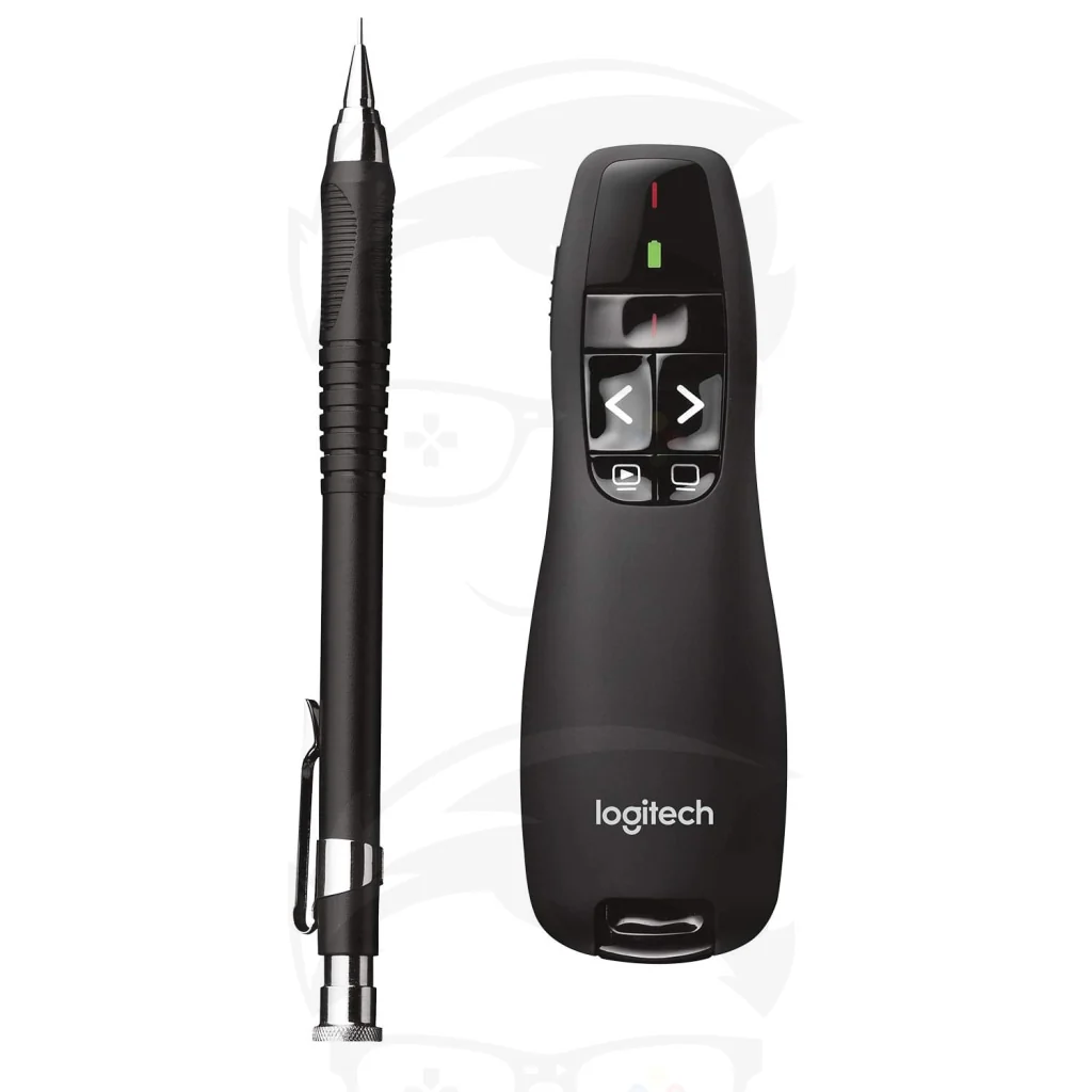 Logitech Wireless Presenter R400 Wireless Presentation Remote Clicker with Laser Pointer - Image 3