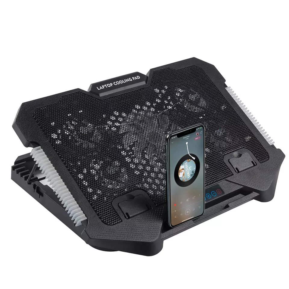 LS Premium Cooling Pad Stand S500 17.3 inch- 5 fan - Image 3