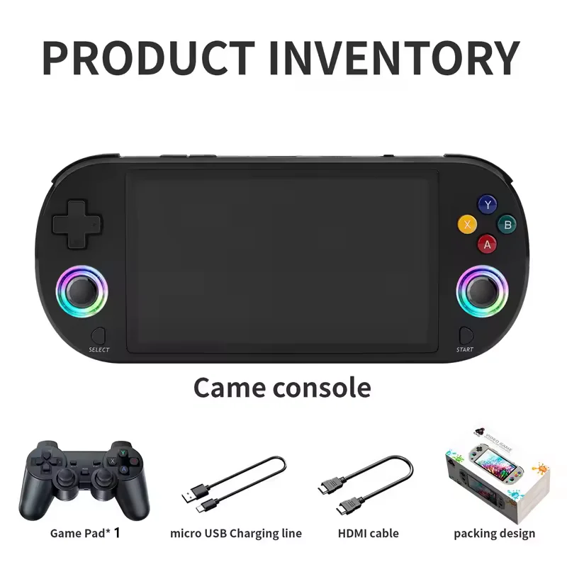 M22 Handheld Game Console 5 inch LCD Screen Retro Video Game Player LINUX System Supports 30 emulators Game Controller Gamepad - Image 2