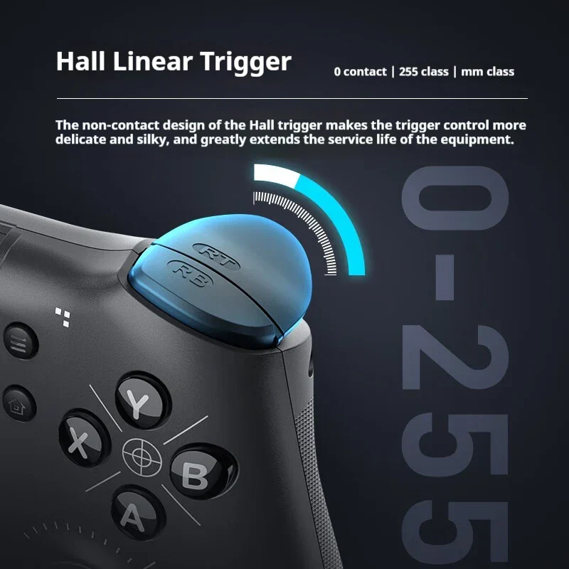 Machenike GP5 Dual-mode Controller Grey - Image 5