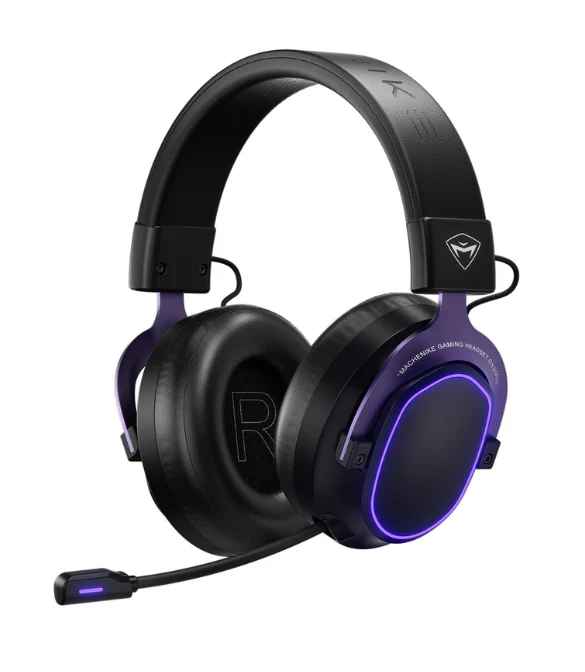 Machenike GX30 Pro Tri-Mode Wireless Gaming Headset – Black Multi-Platform High-Quality Audio