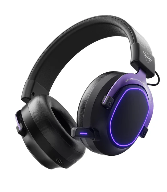 Machenike GX30 Pro Tri-Mode Wireless Gaming Headset – Black Multi-Platform High-Quality Audio - Image 4