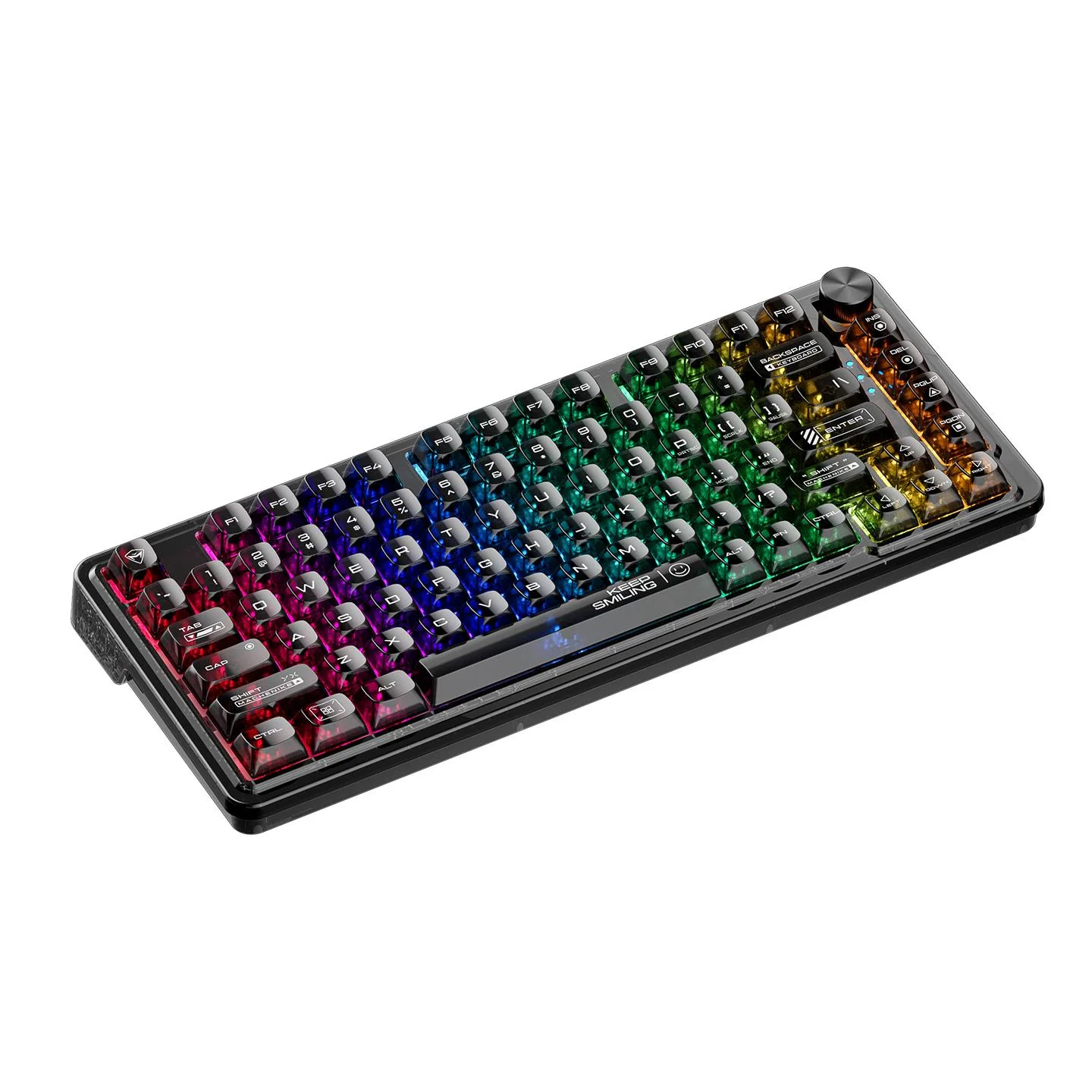 Machenike K500-M81 Wired Magnetic Linear Switch RGB Black - Image 3