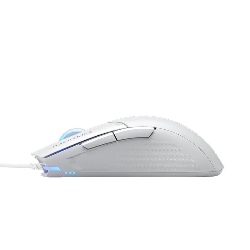 Machenike M7 Pro Wired Gaming Mouse – White High-Precision Sensor Lightweight Design - Image 3