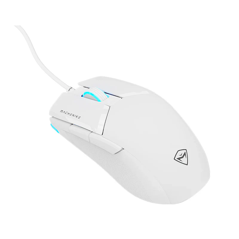 Machenike M7 Pro Wired Gaming Mouse – White High-Precision Sensor Lightweight Design - Image 4