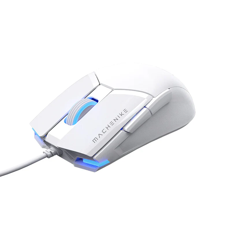 Machenike M7 Pro Wired Gaming Mouse – White High-Precision Sensor Lightweight Design - Image 5