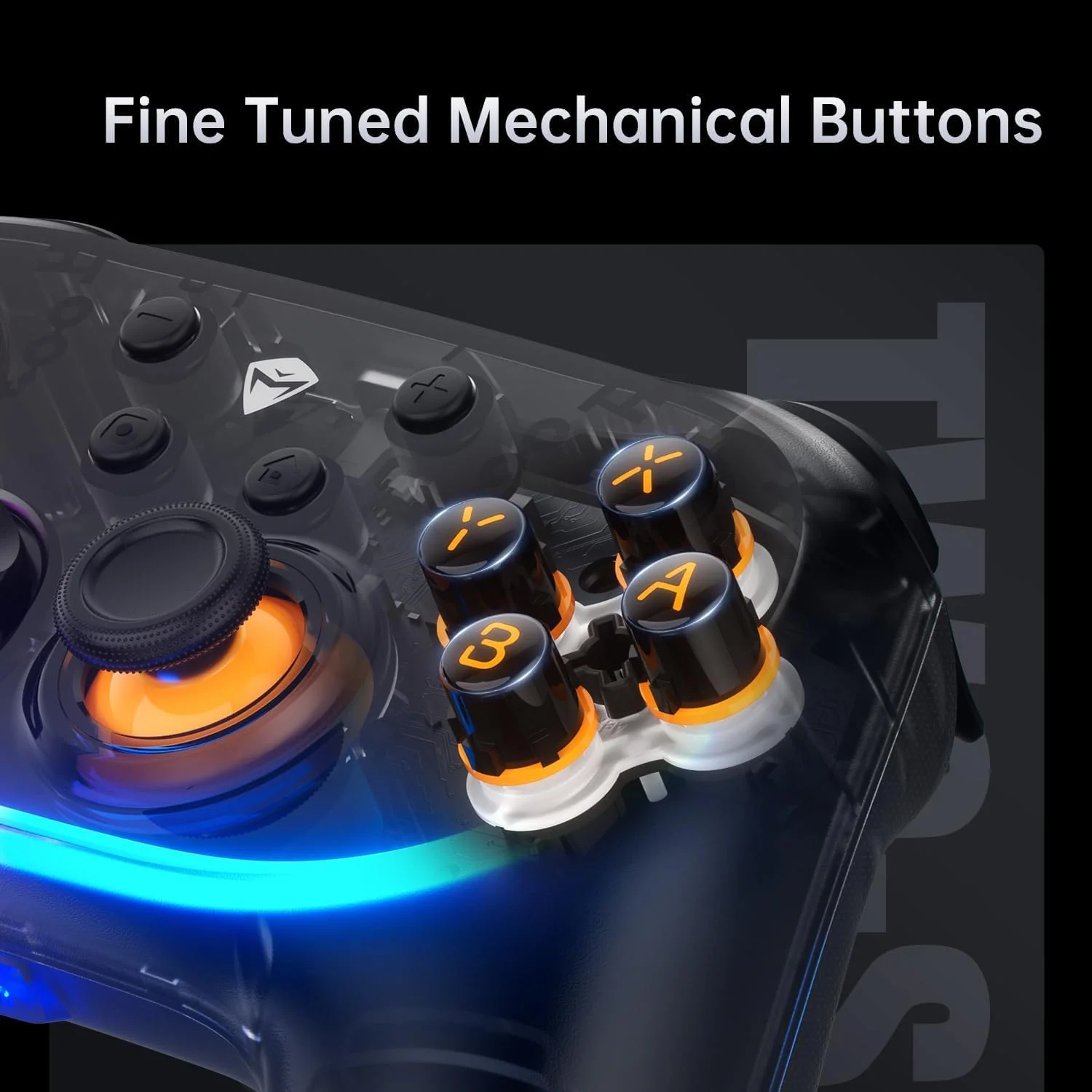 Machenike S3 Dual-mode Controller - Black - Image 3