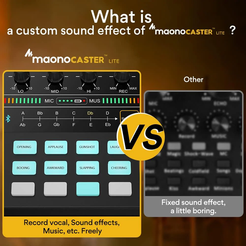 Maonocaster Lite AU-AM200S1 Starter Bundle Portable All-In-One Podcast Production S - Image 5