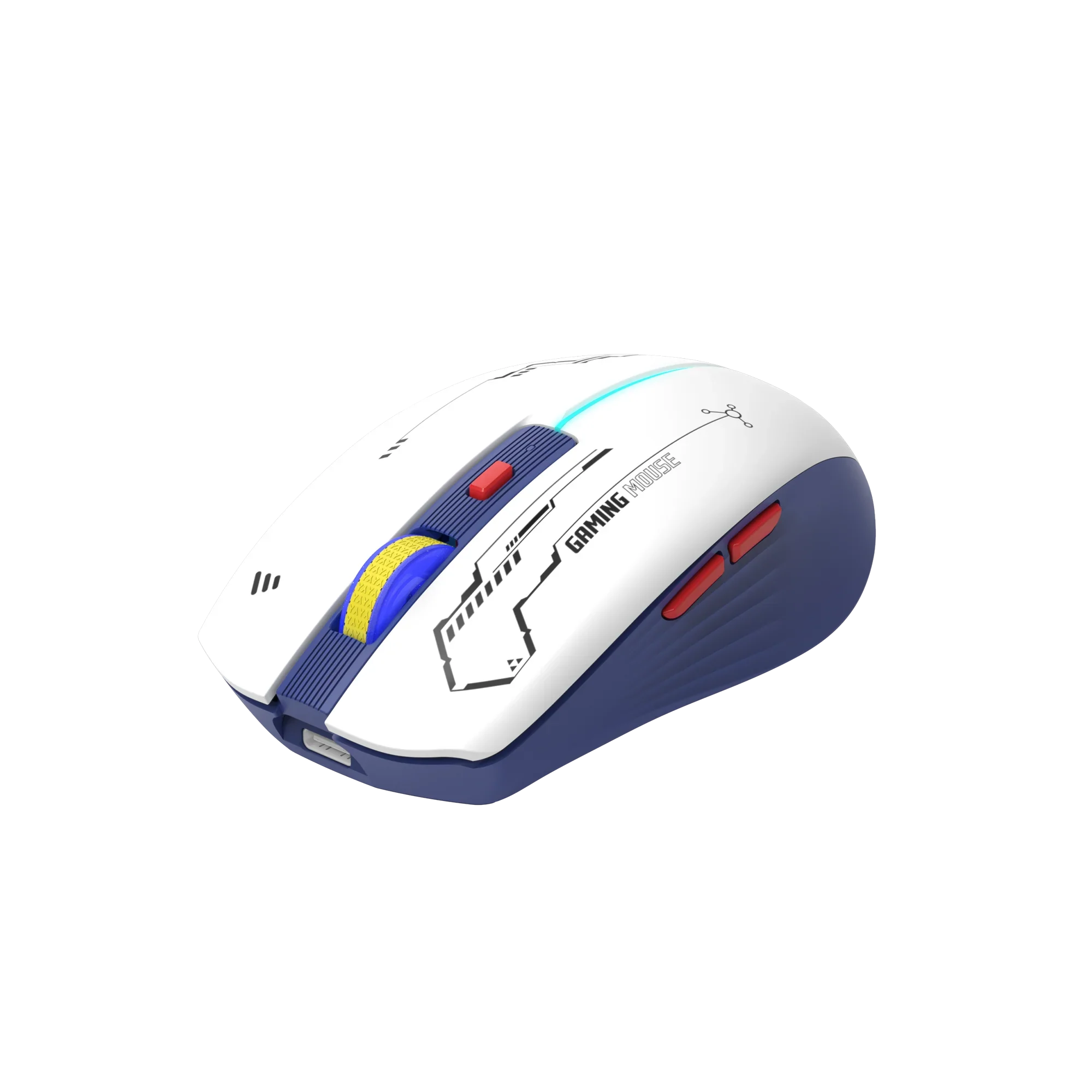 Marvo Capo 20 Wireless Gaming Mouse - White - Image 2