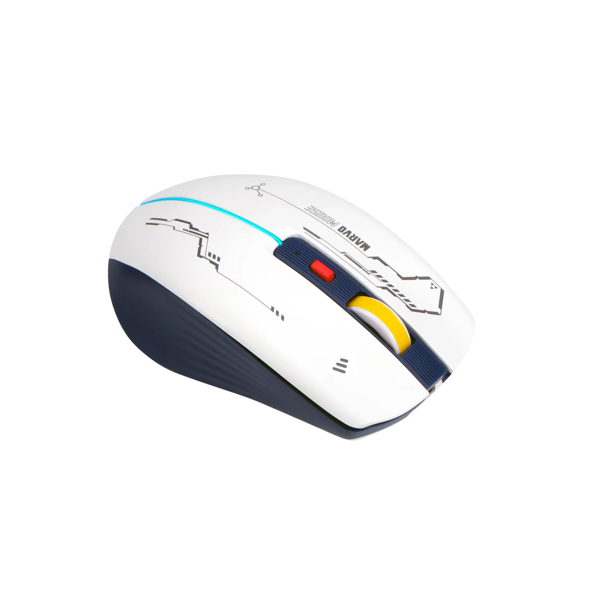 Marvo Capo 20 Wireless Gaming Mouse - White - Image 3