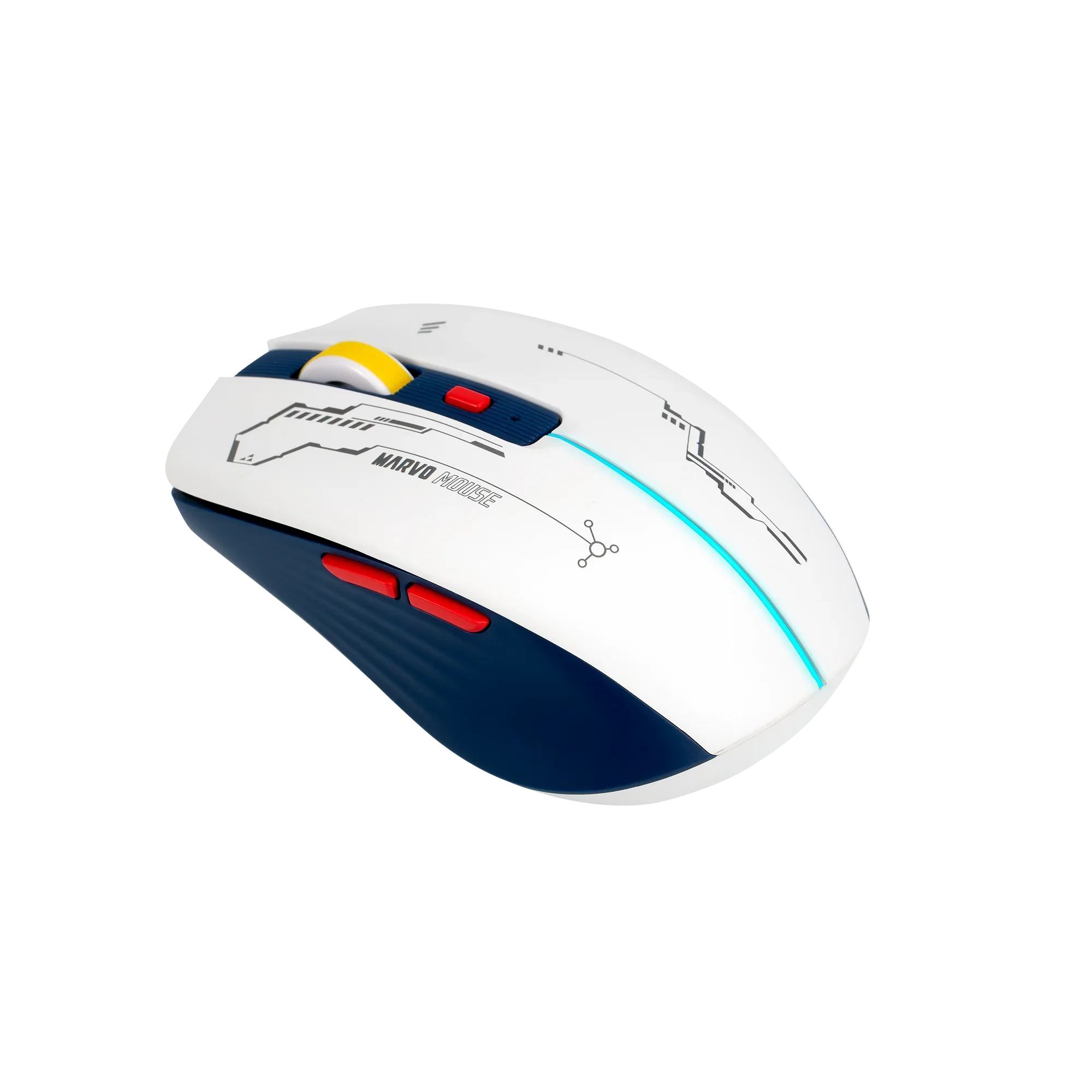 Marvo Capo 20 Wireless Gaming Mouse - White - Image 5
