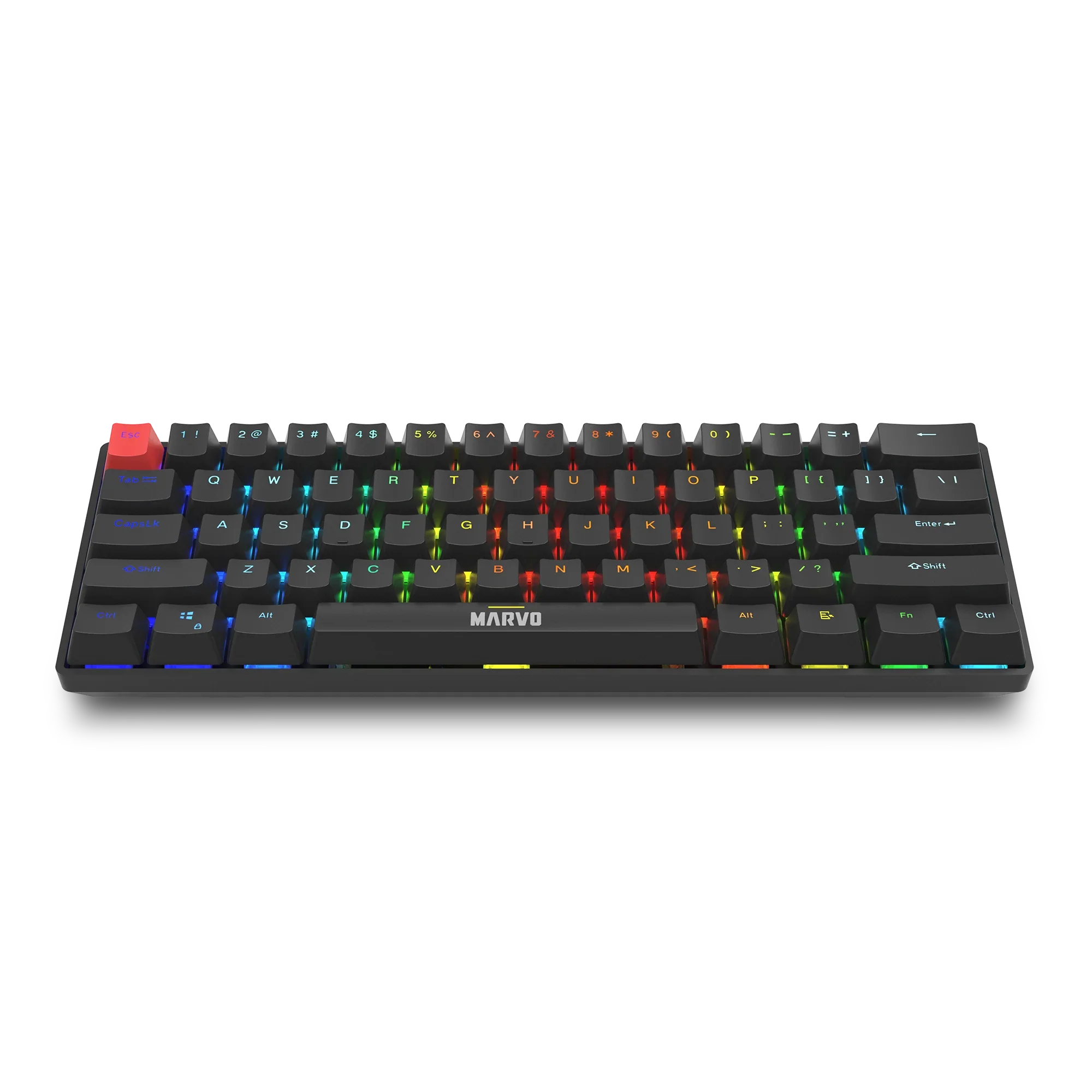 Marvo Saber 61 Wired Gaming Keyboard Black - Image 6