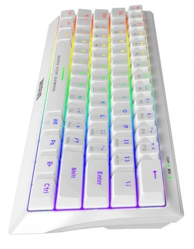 Marvo Saber 61 Wired Gaming Keyboard White - Image 2