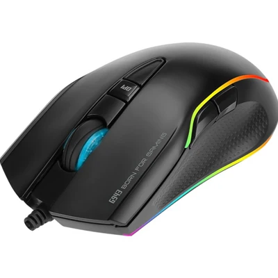Marvo Scorpion G943 RGB, up to 10000 dpi, 6 Programmable Buttons, Pixart 3325 Optical Sensor 100g Weight Gaming Mouse - Black - Image 5