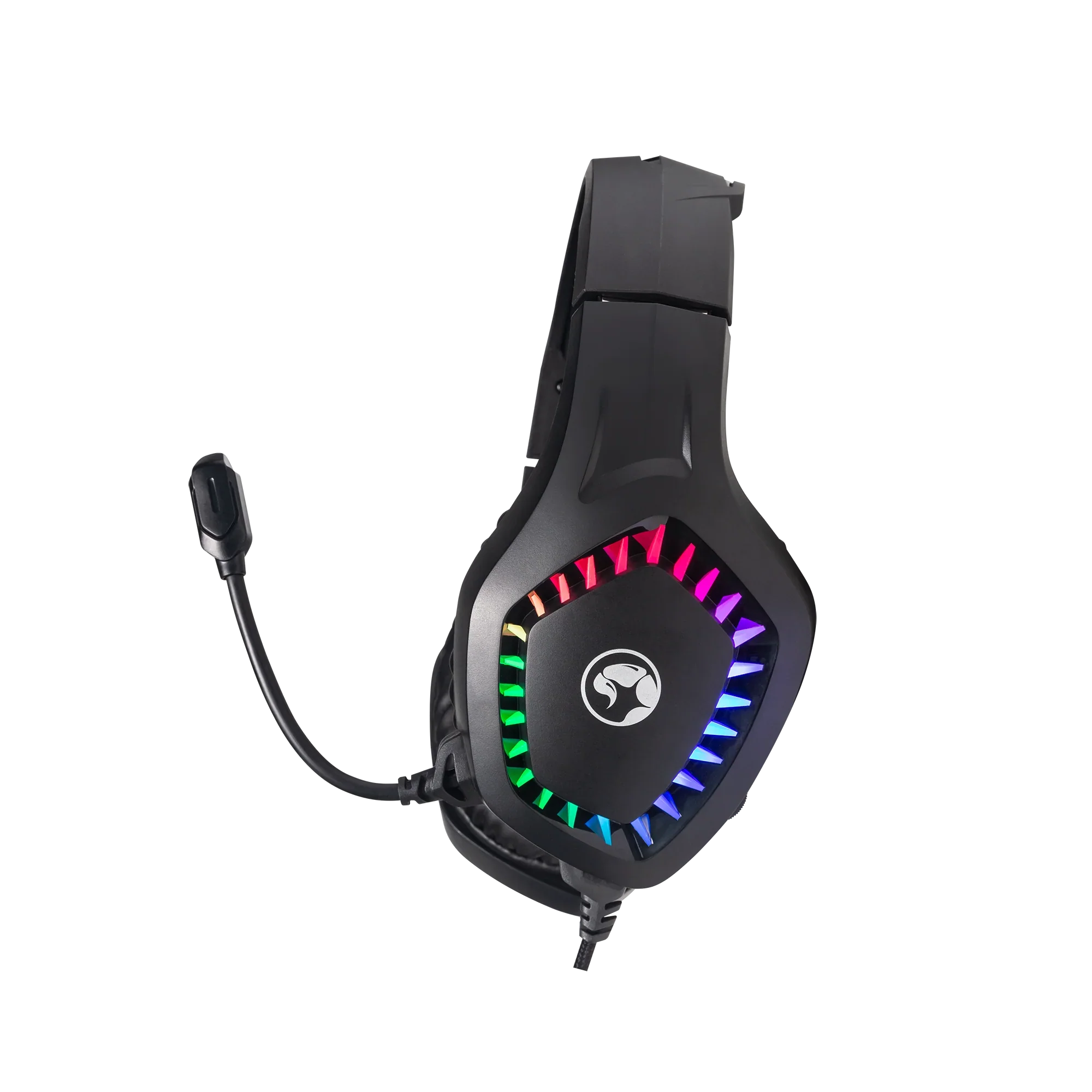 Marvo Tactic 20 Wired Gaming Headset - Black - Image 3