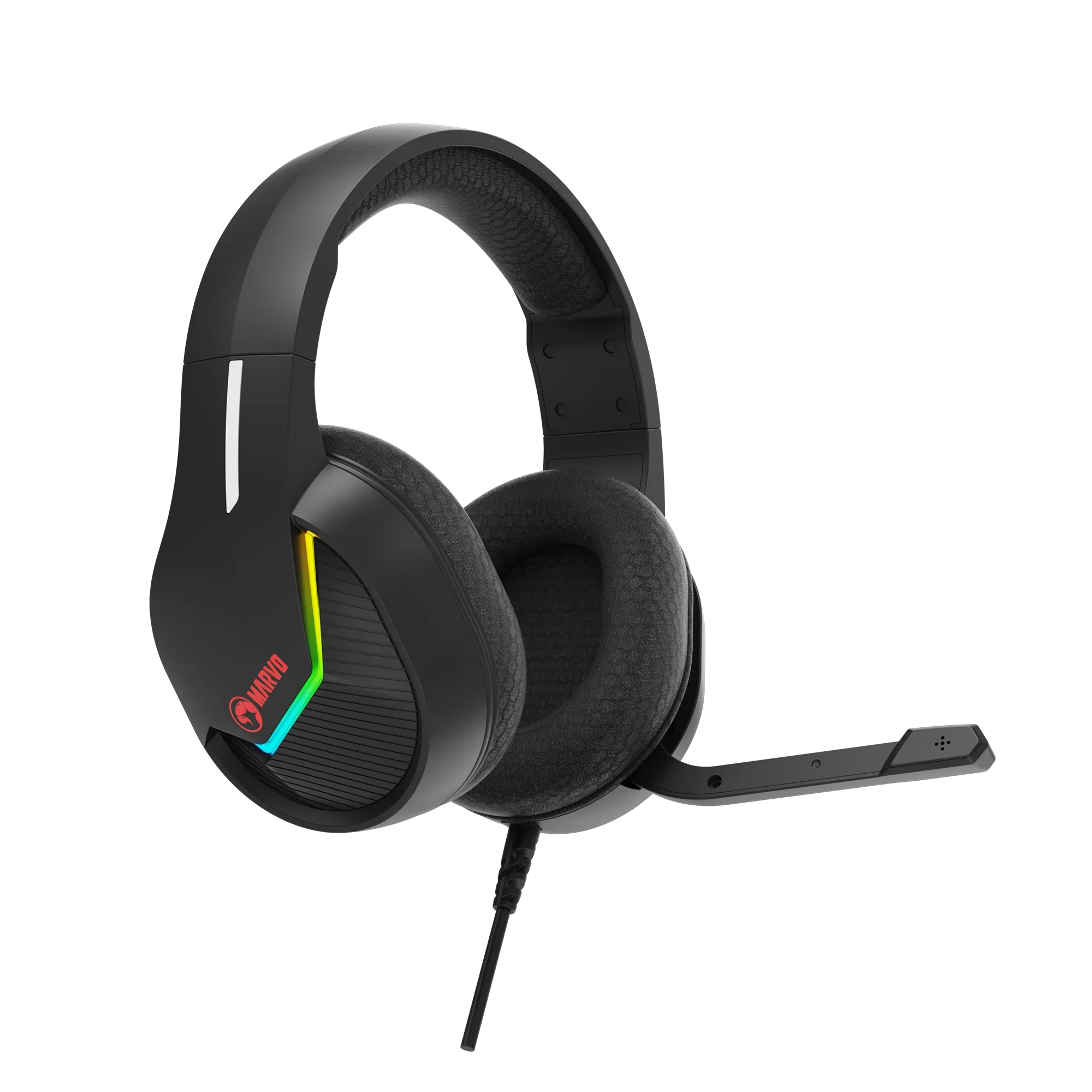 Marvo Tactic 40 Wired Gaming Headset - Black - Image 2