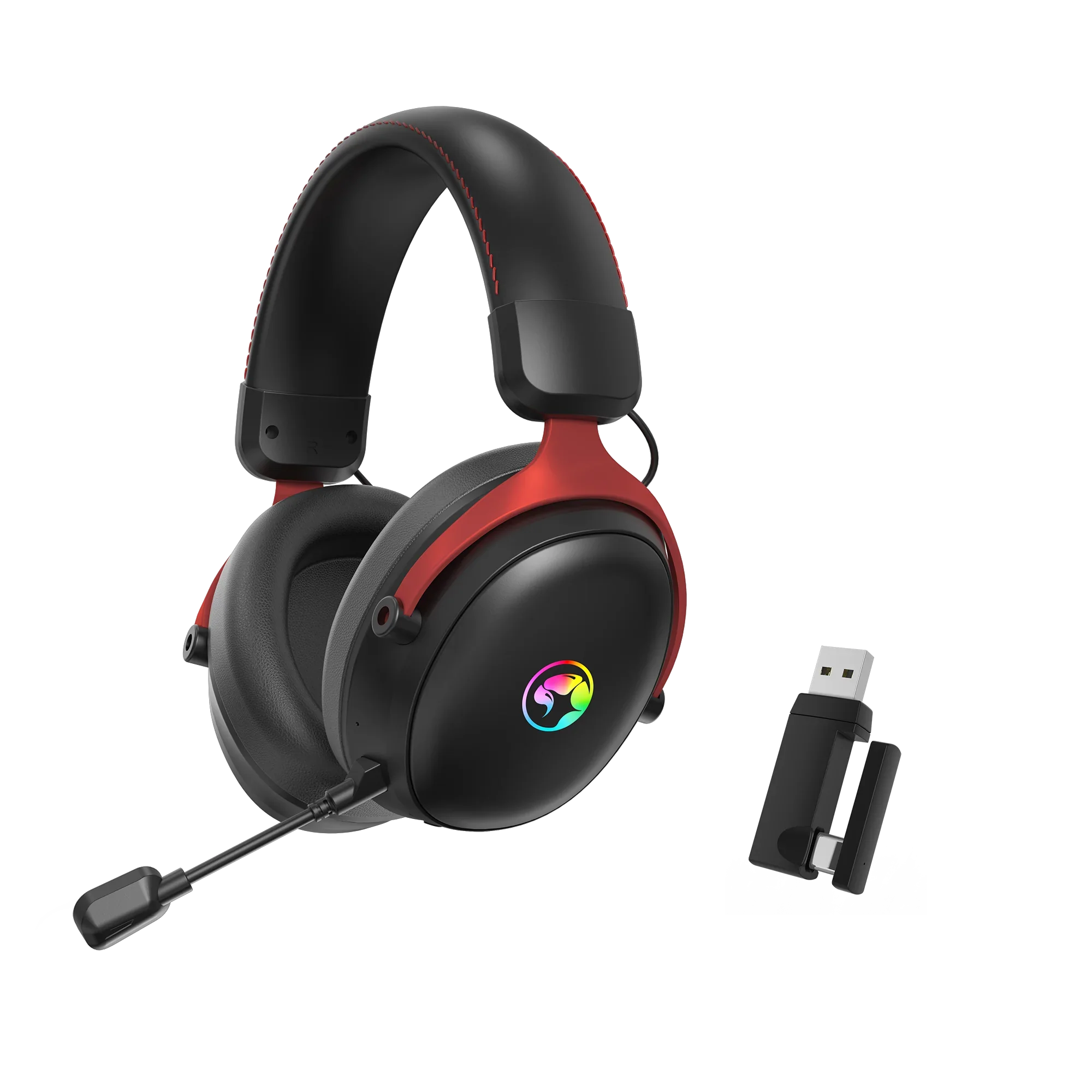 Marvo Tactic X Pro 7.1 Surround Sound Gaming Headset - Black