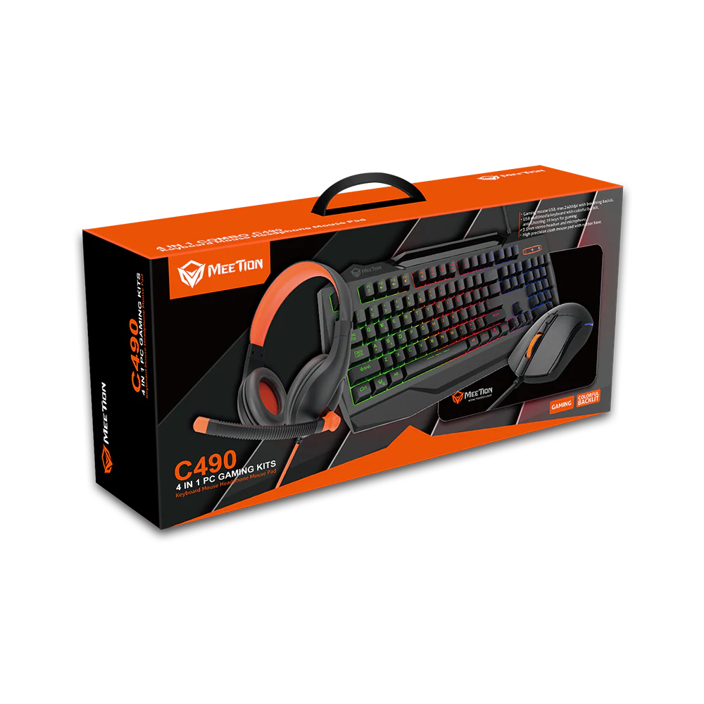 Meetion C490 Gaming 4 in 1 Kit - Image 2