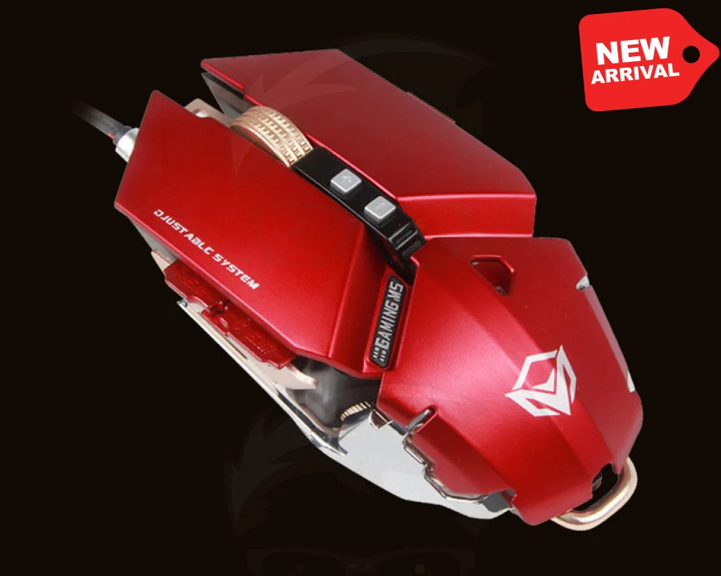 Meetion M985 Mouse - red - Image 2