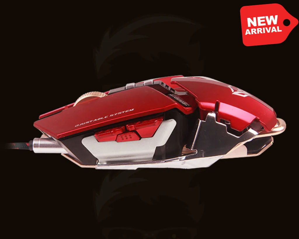 Meetion M985 Mouse - red - Image 3