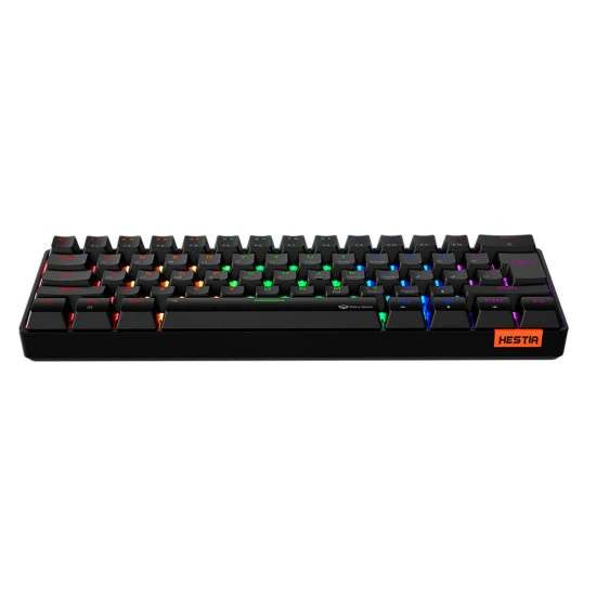 MEETION MT-MK005 60% MECHANICAL GAMING KEYBOARD FULL KEYS ANTI-GHOSTING WITH LED BACKLIGHT - BLACK - Image 3