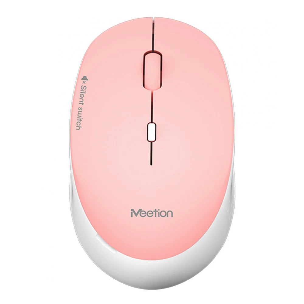 MEETION R570 SILENT 2.4GHZ WIRELESS Mouse - Pink