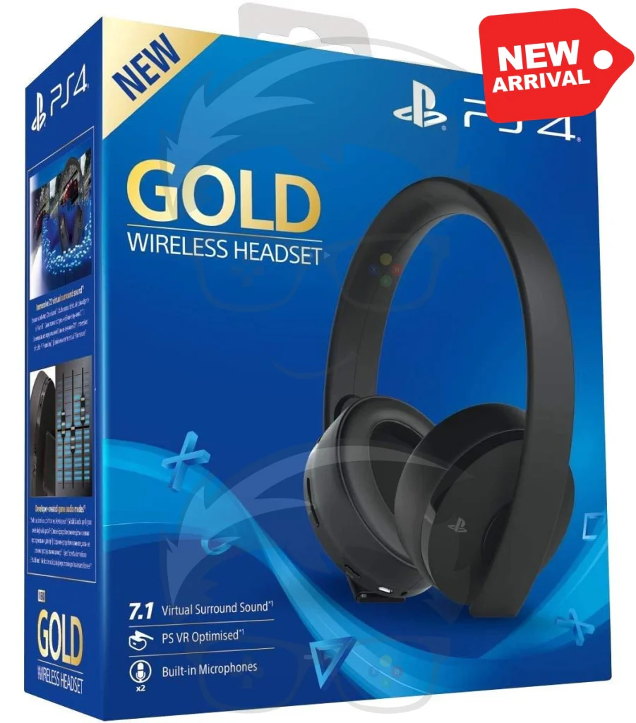 PS4 Gold Headset - PlayStation 4