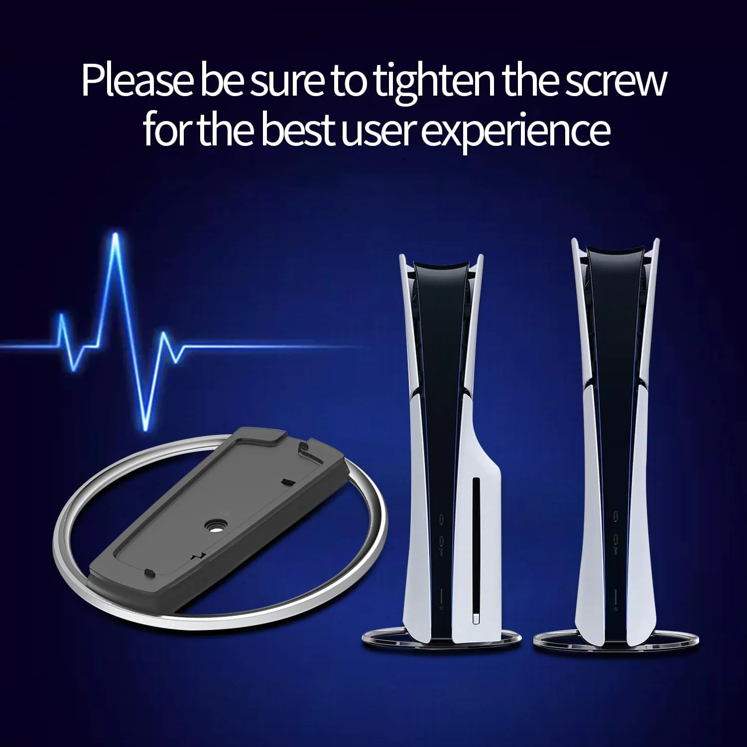 Metal Vertical Stand for PS5 Slim | Pro Consoles - Image 4