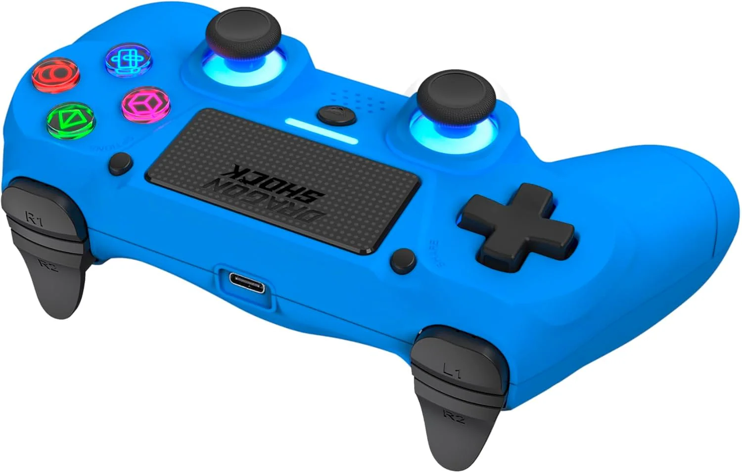 Mizar Dragonshock PS4 Wireless Controller Blue - Image 3