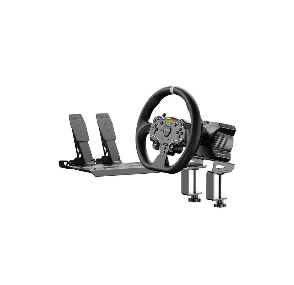 MOZA R3 Racing Bundle for PC ( R3 Wheel and Pedals / HGP Shifter / HBP Handbrake / R-P Lite Clutch Pedal / Performance Kit for SR-P Lite / niversal Mounting Plate ) - Image 2