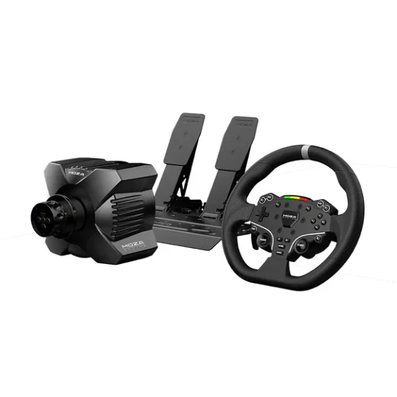 MOZA R3 Racing Bundle for PC ( R3 Wheel and Pedals / HGP Shifter / HBP Handbrake / R-P Lite Clutch Pedal / Performance Kit for SR-P Lite / niversal Mounting Plate ) - Image 5